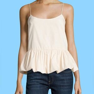 Fade and Blue Women's Pale Pink Peplum Top